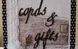 Caixa decorada – Cards and Gifts – Scrapbook